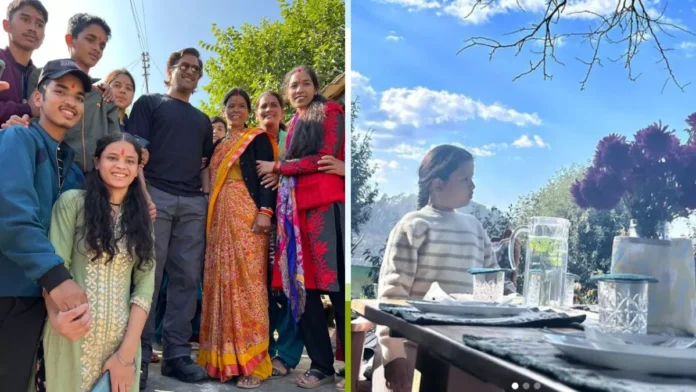 पैतृक गांव में अपनों के बीच समय बिता रहे महेंद्र सिंह धोनी