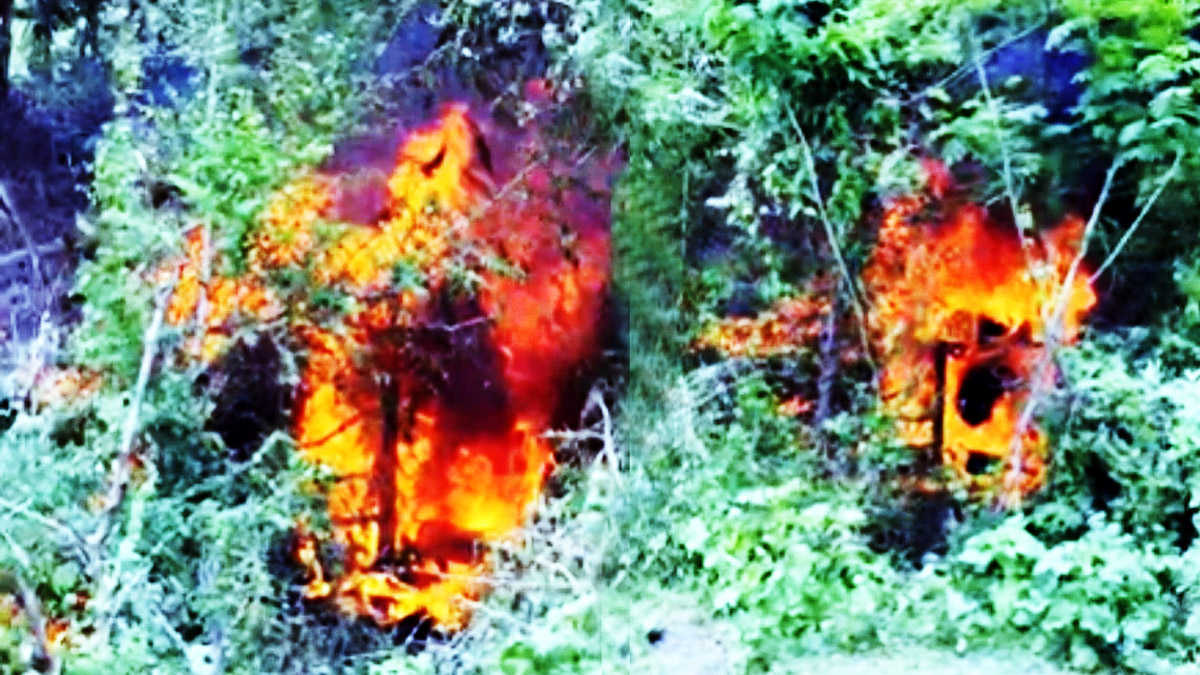 Forest Fire Uttarakhand ड्रोन कैमरे में कैद हुआ जंगल में आग लगाता युवक, वन विभाग ने किया गिरफ्तार Forest Fire Uttarakhand ड्रोन कैमरे में कैद हुआ जंगल में आग लगाता युवक, वन विभाग ने किया गिरफ्तार