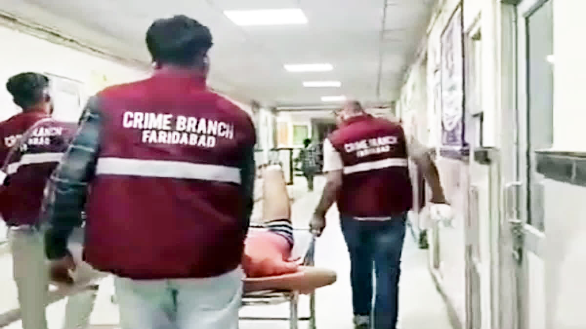 Faridabad 28 मुकदमों वाला शातिर अपराधी मुठभेड़ के बाद पुलिस गिरफ्त में Faridabad 28 मुकदमों वाला शातिर अपराधी मुठभेड़ के बाद पुलिस गिरफ्त में