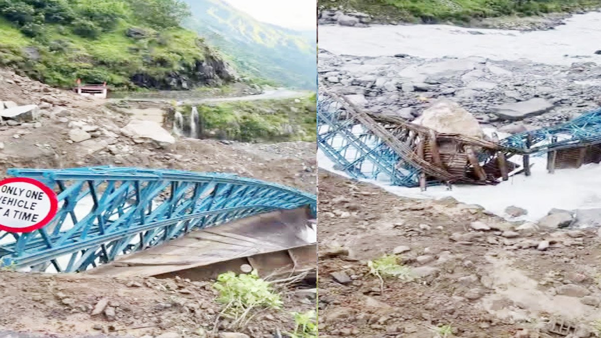 Pithoragarh में बारिश का कहर: कूलागाड़ पुल क्षतिग्रस्त, शाम तक डायवर्जन की तैयारी Pithoragarh में बारिश का कहर: कूलागाड़ पुल क्षतिग्रस्त, शाम तक डायवर्जन की तैयारी