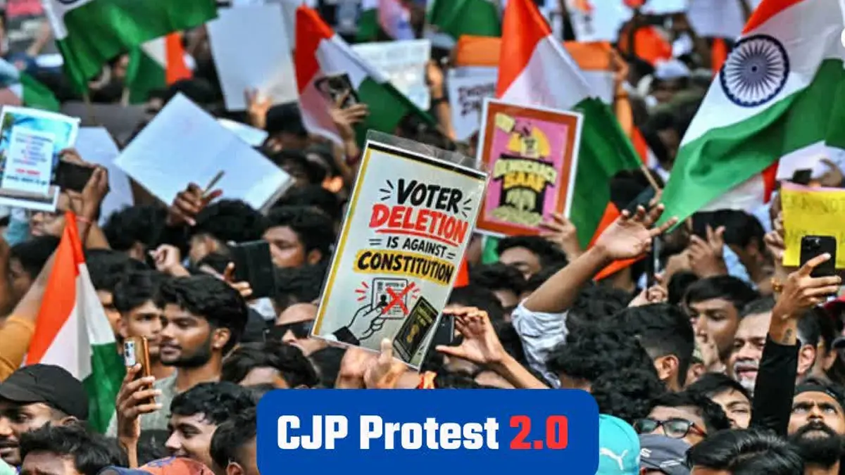CJP के अभिजीत दिपके और सौरभ दास रिहा, ध्रुव राठी को भी मिली राहत; दिल्ली में आज फिर प्रदर्शन का ऐलान CJP के अभिजीत दिपके और सौरभ दास रिहा, ध्रुव राठी को भी मिली राहत; दिल्ली में आज फिर प्रदर्शन का ऐलान