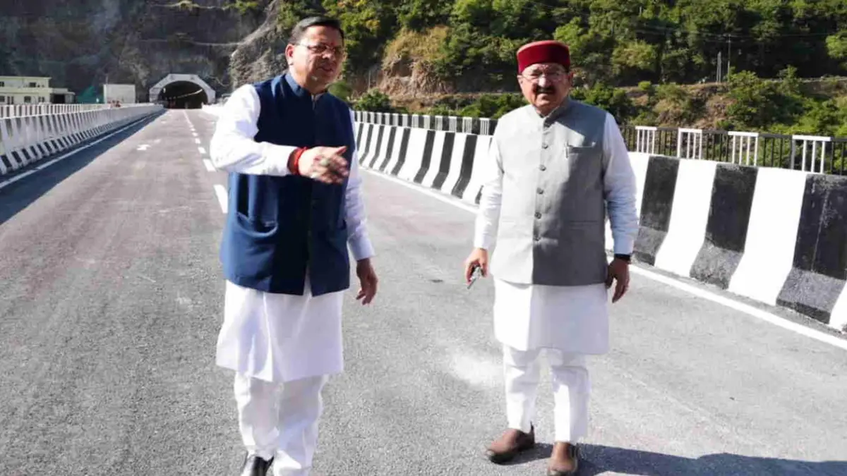 Rudraprayag में 156 करोड़ की पुल-सुरंग परियोजना का CM धामी ने किया निरीक्षण, जाम से मिलेगी राहत Rudraprayag में 156 करोड़ की पुल-सुरंग परियोजना का CM धामी ने किया निरीक्षण, जाम से मिलेगी राहत